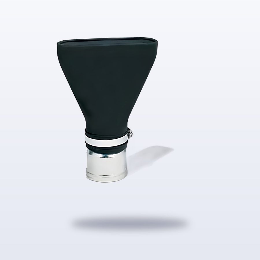 Kauçuk Emiş Adaptörü ø100 mm (Oval)