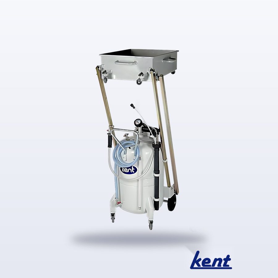 Hareketli Tavalı Yağ Çekme ve Toplama Cihazı 120ℓ